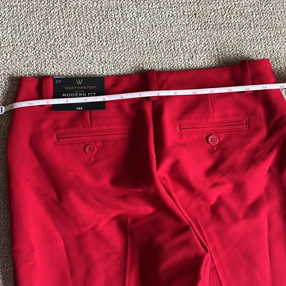 Red Worthington dress pants - Picture 6 of 7